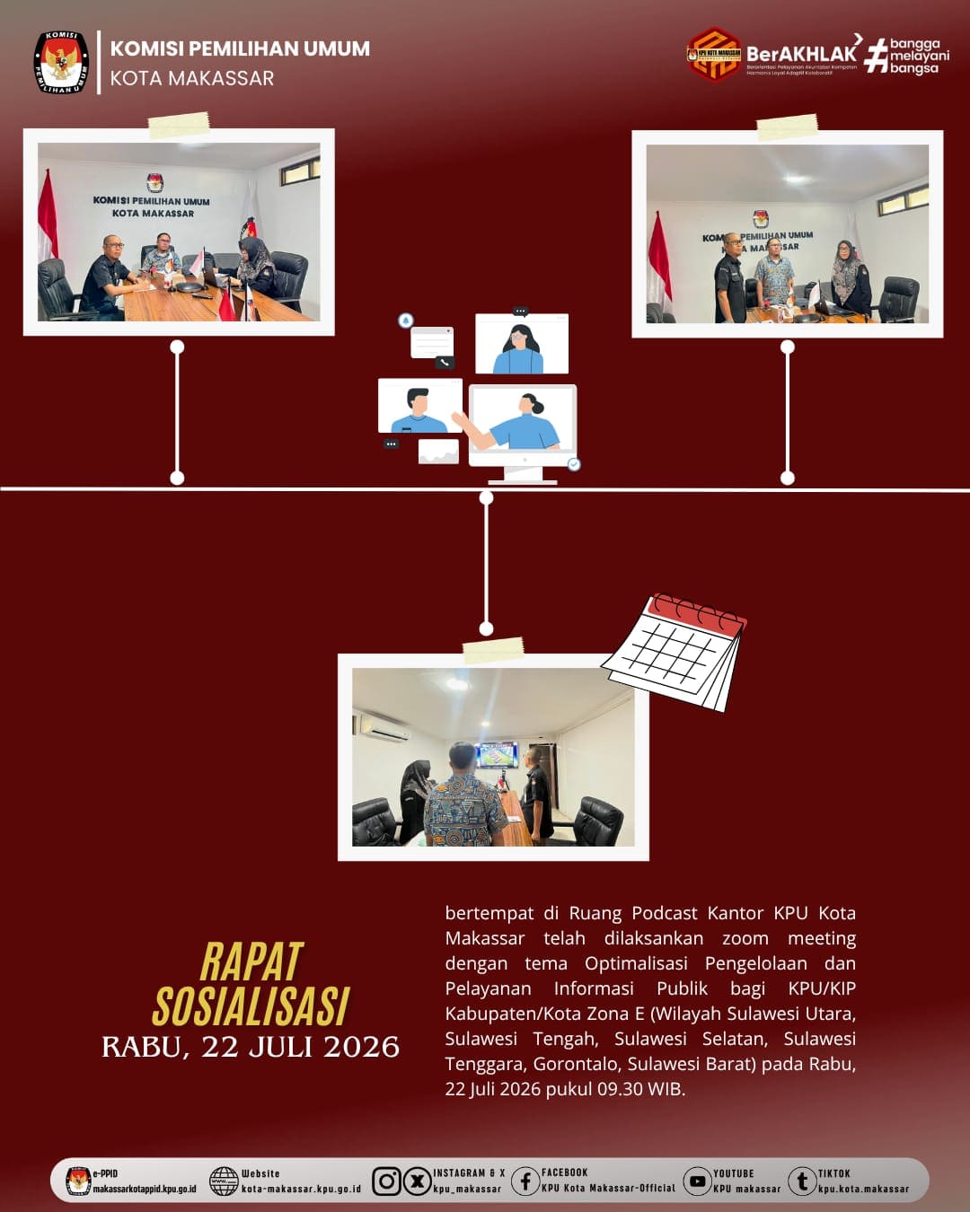 Forum Optimalisasi Pengelolaan dan Pelayanan Informasi Publik bagi KPU